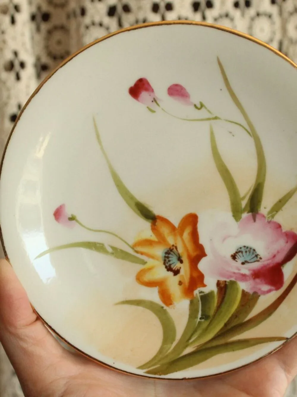 Vintage Antique 1900s Plate, 6